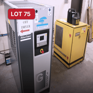 Lot 75_Complete Air Compressor System