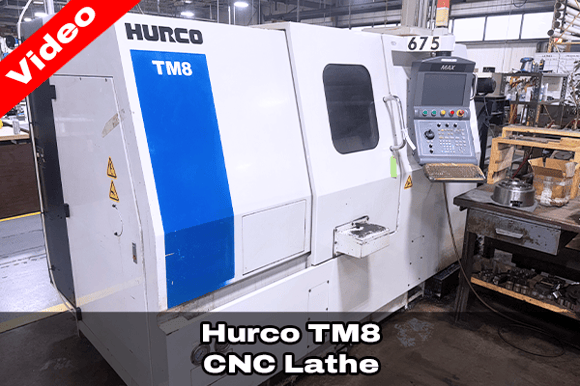 Lot 8 Hurco TM8 CNC Lathe with Video_1