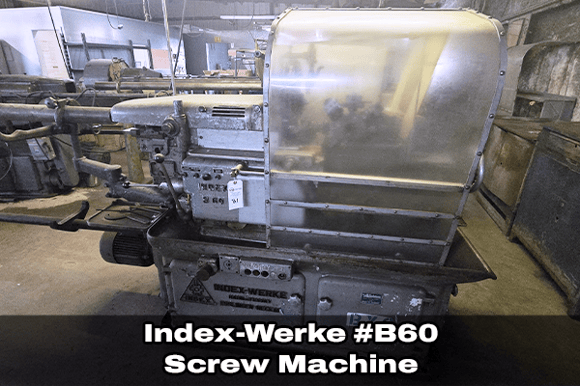 Lot 81_Index-Werke #B60 Screw Machine