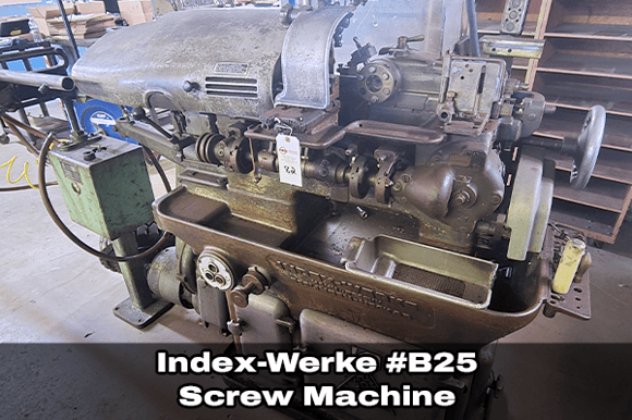Lot 82_Index-Werke #B25 Screw Machine