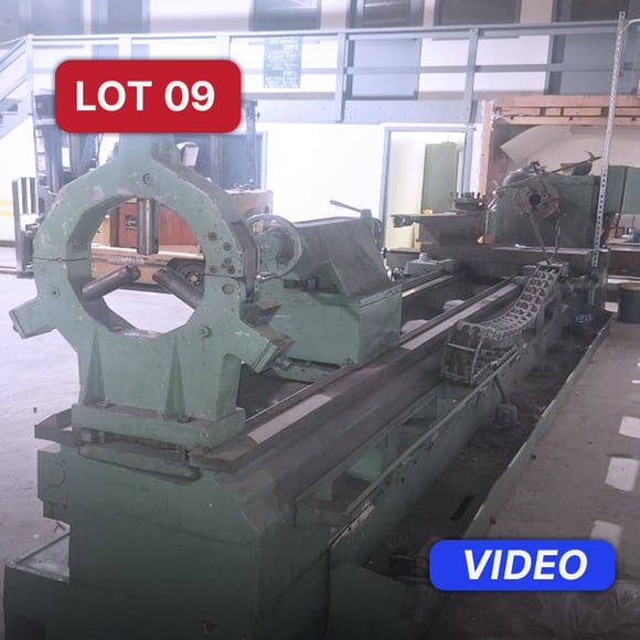 Lot 9_3729251_Saro SPA Engine Lathe with video